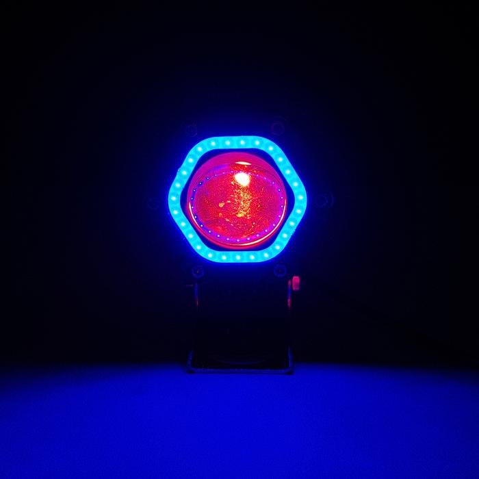Gambar VOXX DH2 DH3 Lampu Tembak Sorot 10W 12V Mini Projie LED HiLo Angel Eye - DH2 RB dari GudangHID undefined Tokopedia
