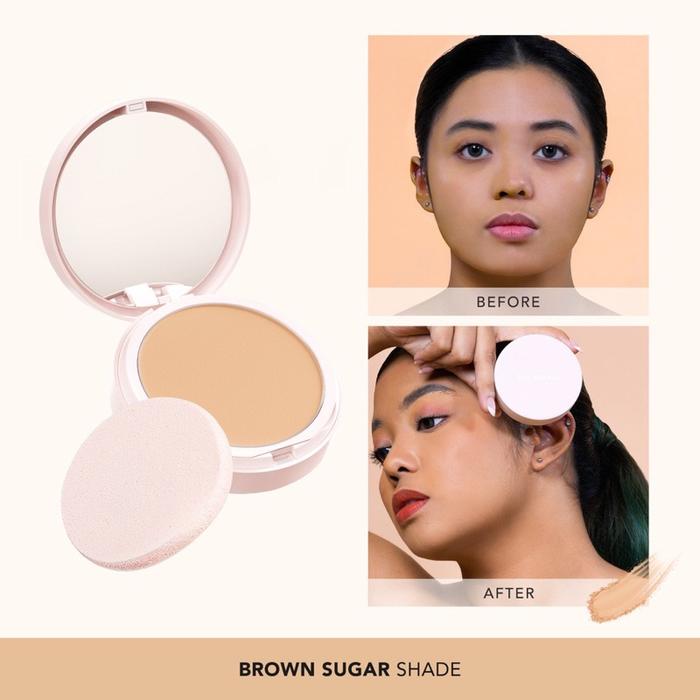 Gambar SEA MAKEUP ACNE COVER & SMOOTH TWO WAY CAKE 9gr - Brown sugar dari Laparisbali Official undefined Tokopedia