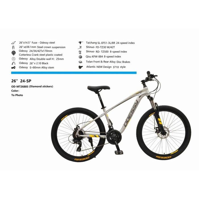 Sepeda Gunung Fuse Mtb Jual SEPEDA GUNUNG MTB REMAJA DEWASA 24 26