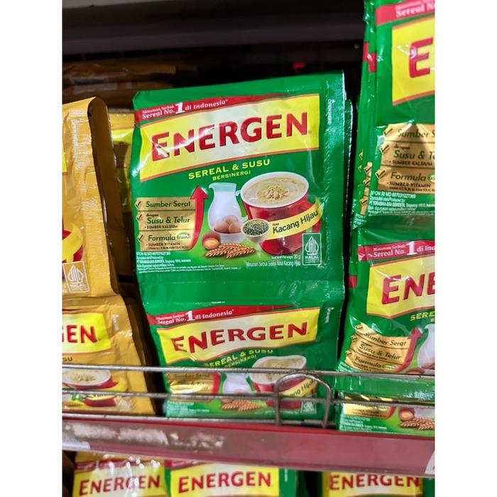Gambar dea ENERGEN RENCENG ISI 10 - VANILA | COKLAT | KCG HJ | JAHE dari karni_store undefined Tokopedia