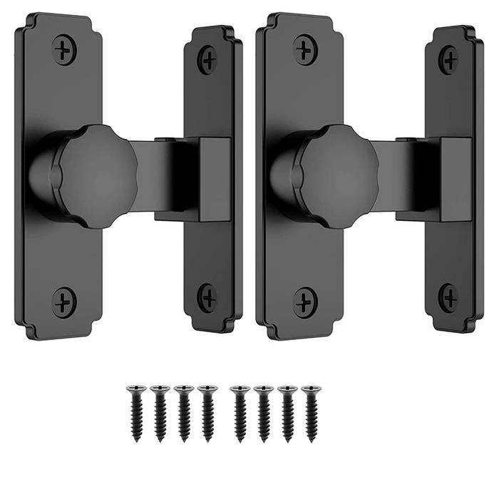 Gambar Barn Sliding Door Lock Hardware 90 Degree Heavy Duty Gate Latche dari Smart Paradise undefined Tokopedia