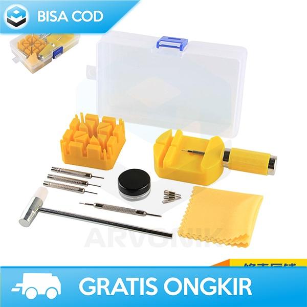 Gambar ALAT PERBAIKAN JAM TANGAN REPAIR TOOL KIT OBENG JAM TANGAN MULTIFUNGSI dari TUTUS E undefined Tokopedia