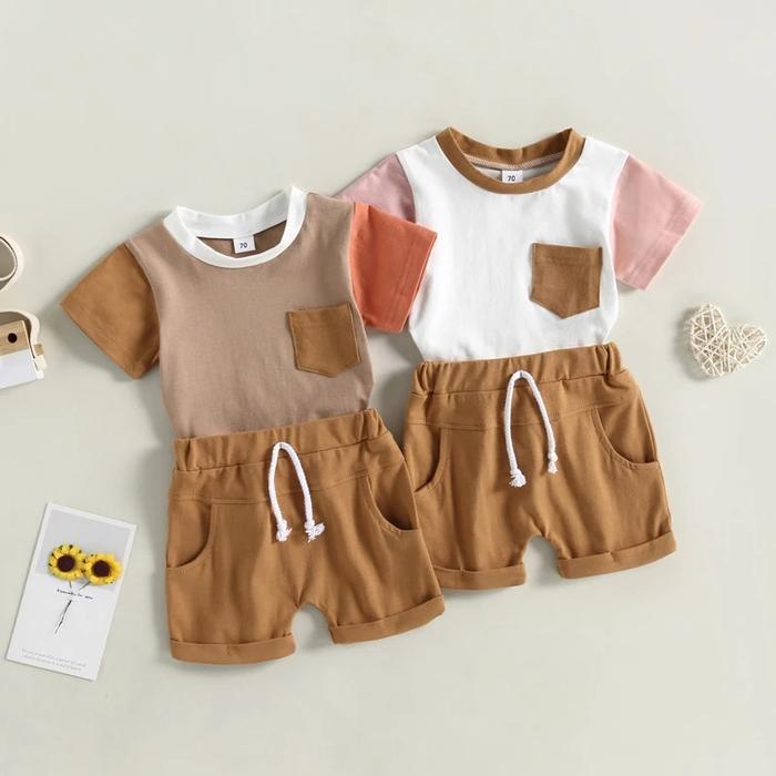 Jual 03Y Toddler Infant Baby Boys Girls Summer Clothing Sets