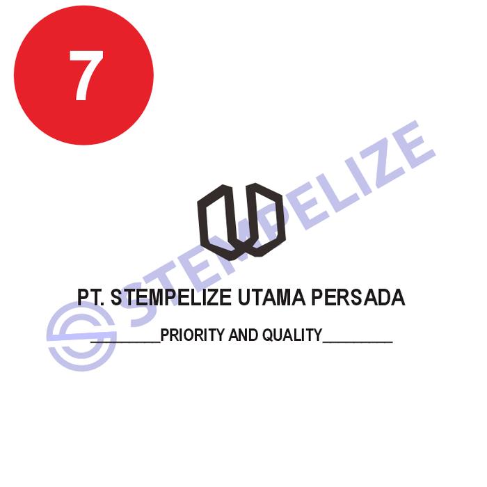 Gambar Stempel Perusahaan PT Custom - 7, Ungu dari Stempelize undefined Tokopedia