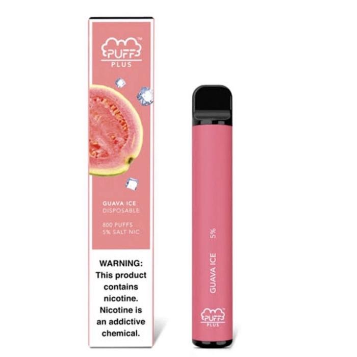 Gambar MURAH MERIAH PUFF PLUS DISPOSABLE PODS POD VAPE VAPOOR VAPEE SEKALI - Guava Ice dari shanonshopp undefined Tokopedia