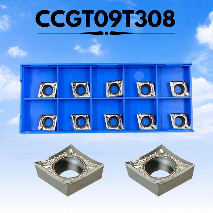Gambar Insert CCGT 09 T3 08 insert bubut aluminium CCGT09 T308 CCGT09T308 dari Measuring Solution undefined Tokopedia