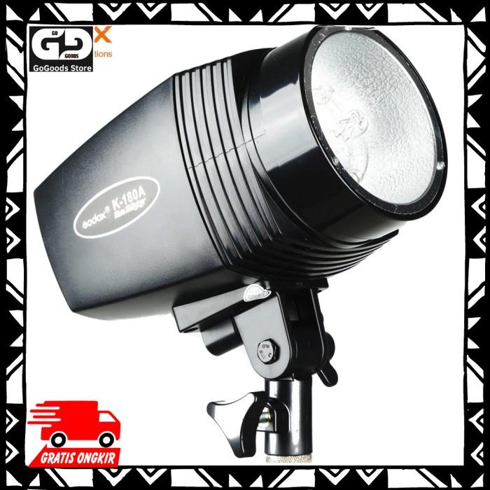 Gambar Mini Master Lampu Flash Kamera Studio Light Lamp 180W K-180A Godox dari GoGoodsIDS undefined Tokopedia