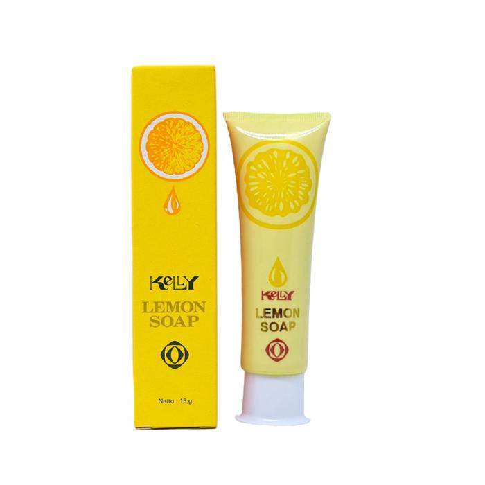 Gambar Kelly Lemon Soap 15g - 25g - 75g | Sabun Muka Kely - 15gr dari ElysiaIndonesia undefined Tokopedia