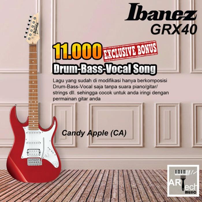 Gambar Ibanez GRX40 / GRX 40 Gitar Elektrik ORIGINAL / Guitar Electric - Candy Apple dari Artech Music undefined Tokopedia