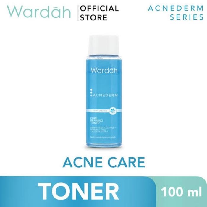 Gambar SORZKA  WARDAH ACNEDERM SERIES FACE WASH TONER MOISTURIZER ACNE SPOT - TONER 100 ML dari SORZKA COSMETICS undefined Tokopedia
