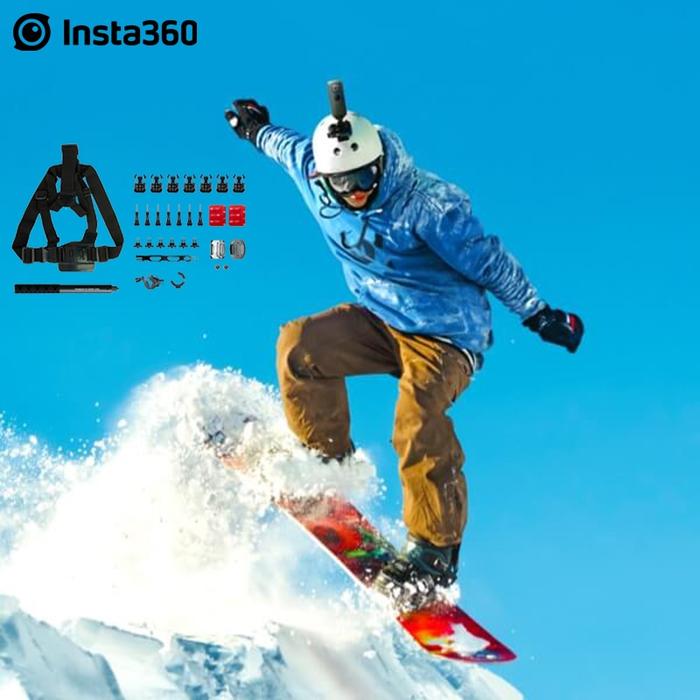 Gambar Insta360 Ski Sports Accessories Snow Bundle Skiing Snowboarding For dari INDO_BERKAHJAYA undefined Tokopedia
