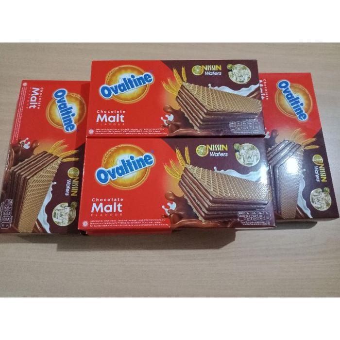 Gambar Wafer Nissin Ovaltine Choco Malt Isi (30) dari ZELFI_STORE undefined Tokopedia