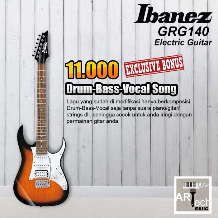 Gambar Ibanez GRG140 / GRG 140 Gitar Elektrik ORIGINAL / Guitar Electric - Sunburst (SB) dari Artech Music undefined Tokopedia