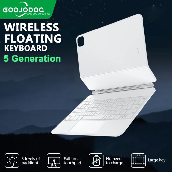 Jual BIG SALE GOOJODOQ Wireless Charging Magic Keyboard for iPad