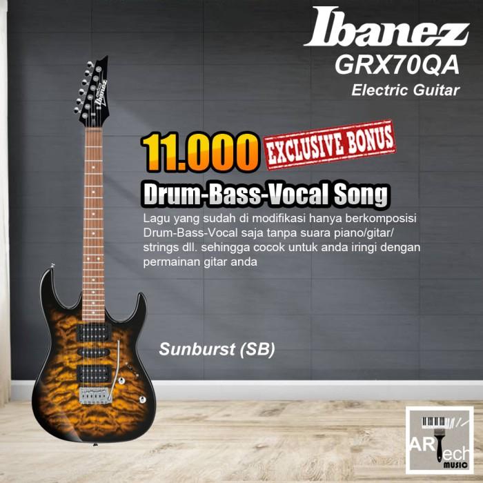 Gambar Ibanez GRX70QA / GRX 70 QA / GRX 70QA Gitar Elektrik ORIGINAL - SB dari Artech Music undefined Tokopedia