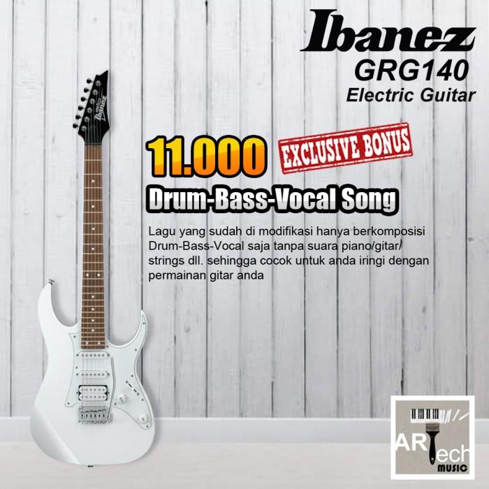 Gambar Ibanez GRG140 / GRG 140 Gitar Elektrik ORIGINAL / Guitar Electric - White (WH) dari Artech Music undefined Tokopedia