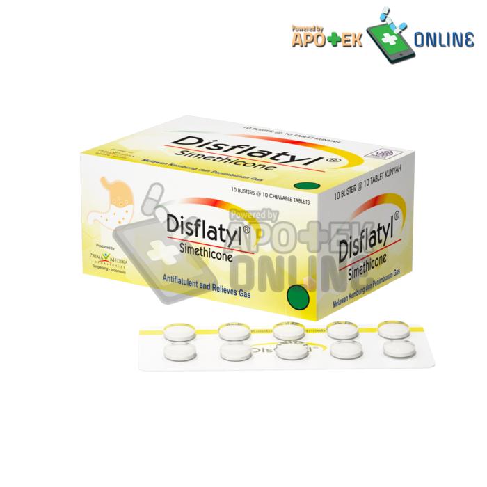 Gambar DISFLATYL 40 MG 1 STRIP 10 TABLET dari Apotek Syifa Farma Sukodono undefined Tokopedia
