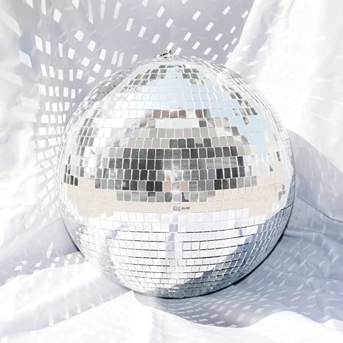 Gambar Bola Disko Gantung Reflective Mirror Disco Ball Silver D018 AILAMP - 3 - 30Cm dari GoGoodsIDS undefined Tokopedia