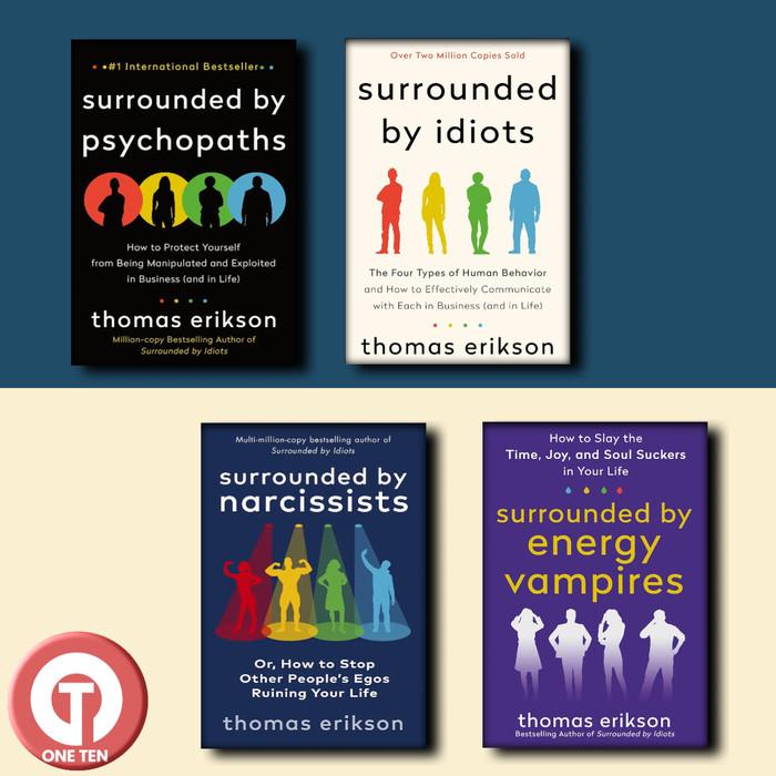Gambar Thomas Erikson Surrounded yourself (4 Books Series) ENGLISH - By psychpths dari uing khoka undefined Tokopedia