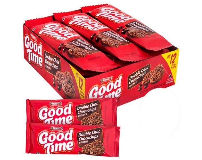 Gambar (BOX) Good TIme Double Chocochips (12pcs x 16gr) dari Ruamai Grosir undefined Tokopedia