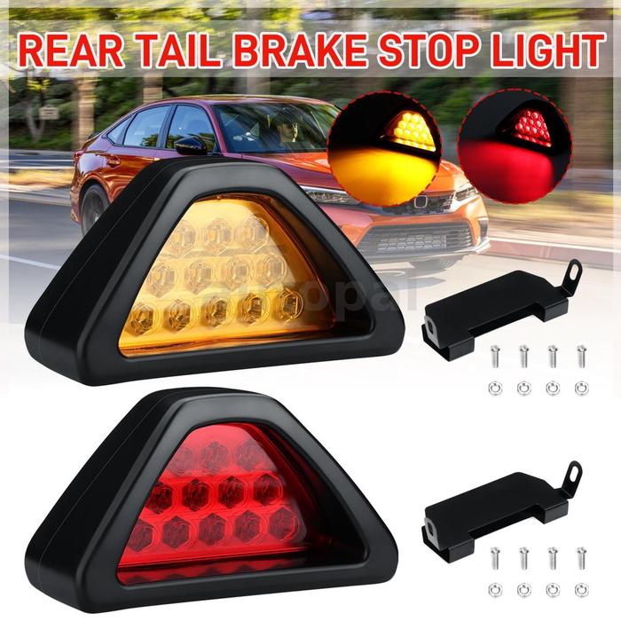 Gambar Segitiga Peringatan Keamanan Mobil 12LED Strobo Kedip Blink Lampu dari Sono_Keling undefined Tokopedia