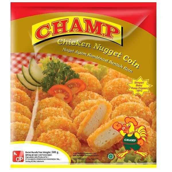 Gambar CHAMP CHI NUGGET COIN 500 GR dari Hypermart Bengkulu undefined Tokopedia