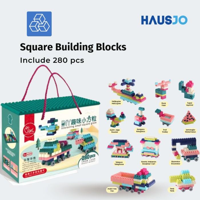 Gambar PTR Mainan Anak Building Block DIY Lego Set 280 pcs (Mainan Susun dari LupiShopp undefined Tokopedia