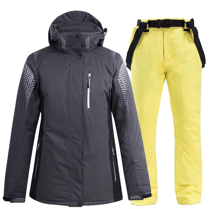 Gambar Brand 30 Men Women Snow Suit Snowboard Clothing Set Winter Out dari Spider Store1 undefined Tokopedia