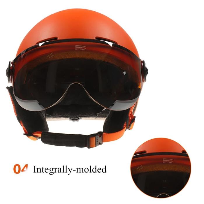 Gambar Moon Skiing Helmet Goggles Integrallymolded 5263Cm Adults Kids dari Toko Erlangga4 undefined Tokopedia