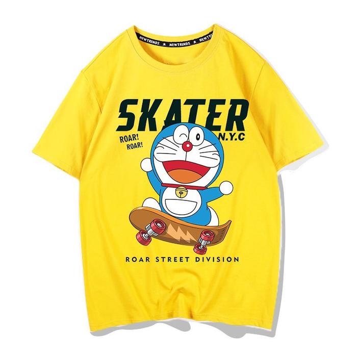 Gambar Kaos Unisex Doraemon Dewasa Distro Doraemon Fashion Style Unisex B - DD26A KUNING, XL dari Executiveprint undefined Tokopedia