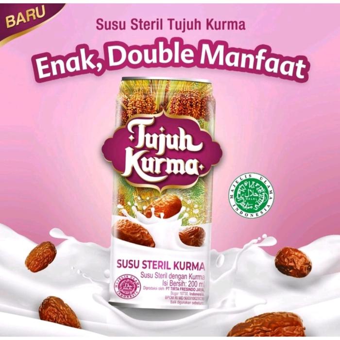 Gambar Tujuh Kurma | Susu Tujuh Kurma | 12 @ 189 Ml dari Ohanakids undefined Tokopedia