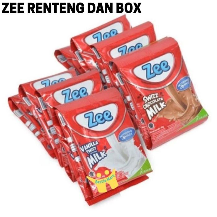 Gambar Zee Susu Bubuk Coklat Dan Vanila Sachet Renceng (10Pcs X 40Gr) Dan Zee dari Paramond STore undefined Tokopedia
