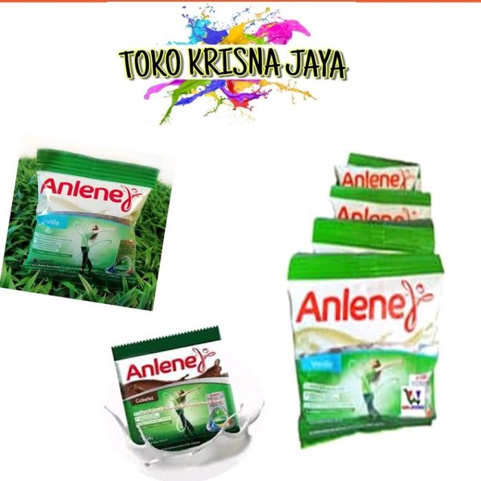 Gambar SUSU BUBUK ANLENE RASA COKLAT | VANILLA 1 RENCENG ISI 10 PCS X 25GR - VANILLA dari rasta reggae old undefined Tokopedia