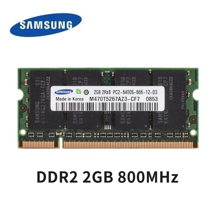 Jual Samsung Memoria Ram Ddr2 4Gb 8Gb 667Mhz 800Mhz Laptop Sodimm