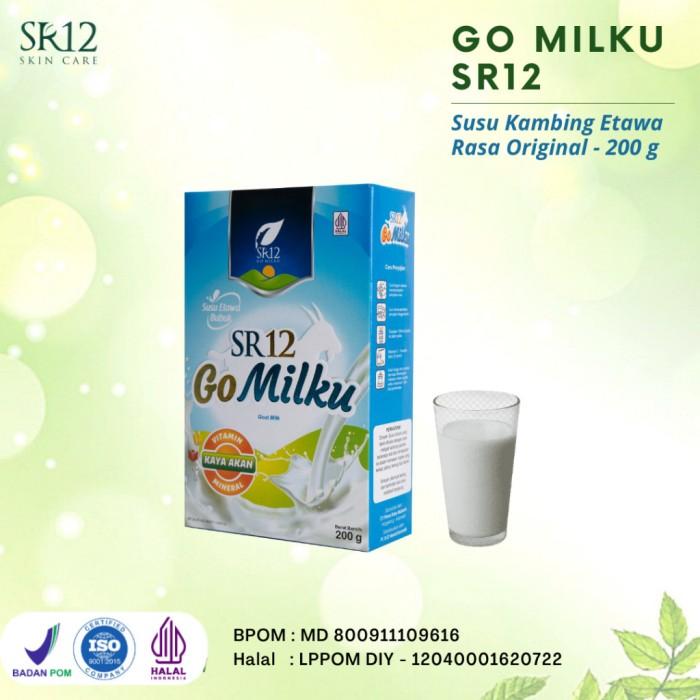 Gambar Gomilku SR12 Original Go Milku Susu Kambing Etawa 200gr - Original 200gr dari SR12Herbal Skin Care undefined Tokopedia