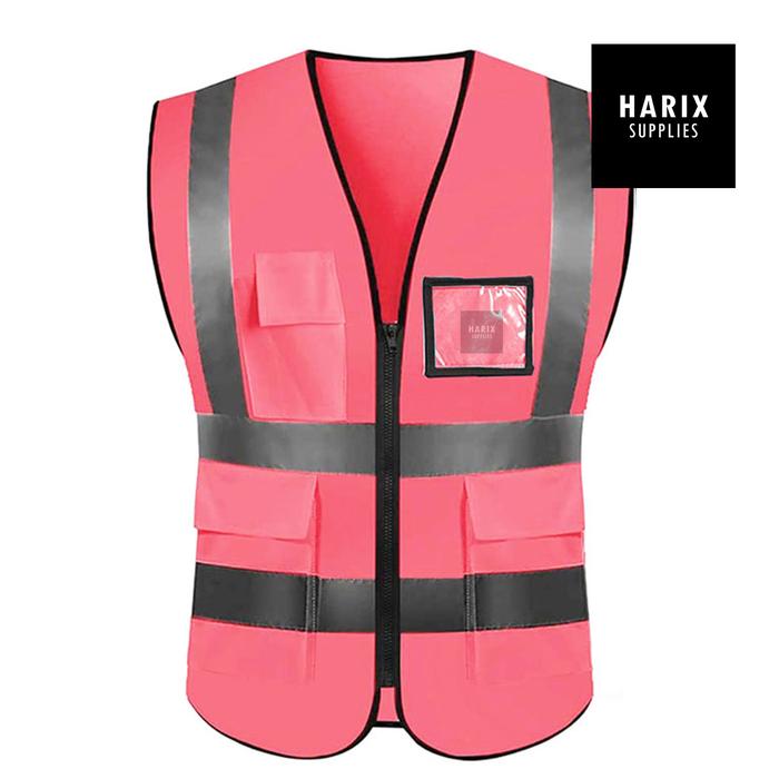 Jual Safety High Visibility Reflective Body Vest Jacket With