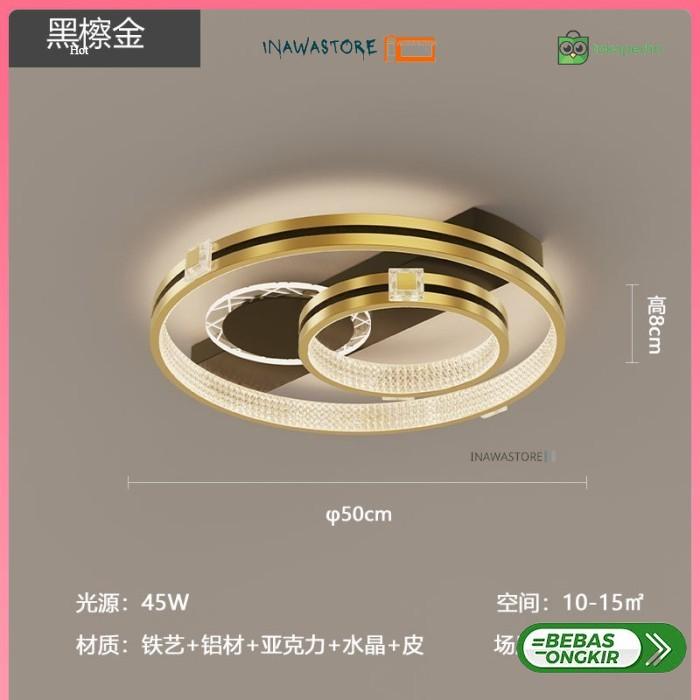 Gambar Lampu Led Plafon Rumah Lampu Kamar Minimalis Lampu Tempel Mewah Baru - A, Cahaya putih dari INAWASTORE undefined Tokopedia