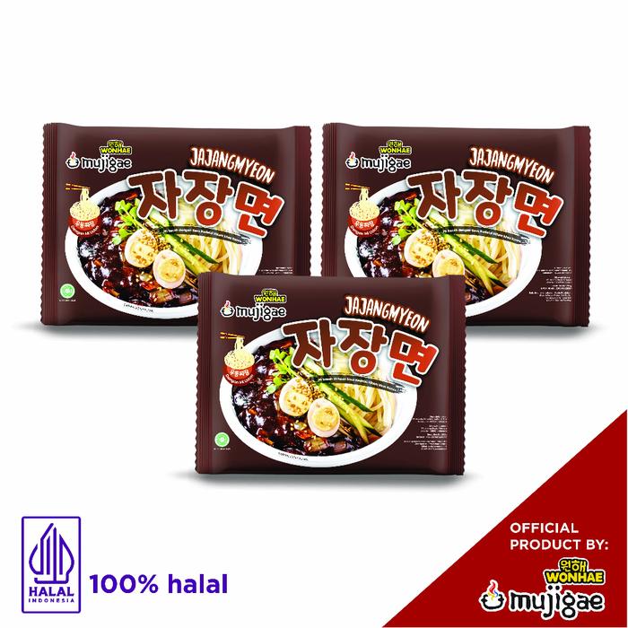 Gambar PAKET ISI 3 - Mujigae by Wonhae Jajangmyeon 265 gr / Mie Saus Pasta dari BIWAR STORE undefined Tokopedia