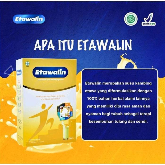 Gambar SUSU ETAWALIN - MEREDAKANNYERI SENDI REUMATIK dari SILVER LINKS undefined Tokopedia