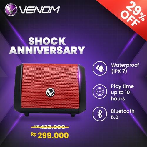Gambar Venom Baby Gear Vbg 1 Speaker Bluetooth Portable With Stereo Mode - dari rizinihhhh undefined Tokopedia