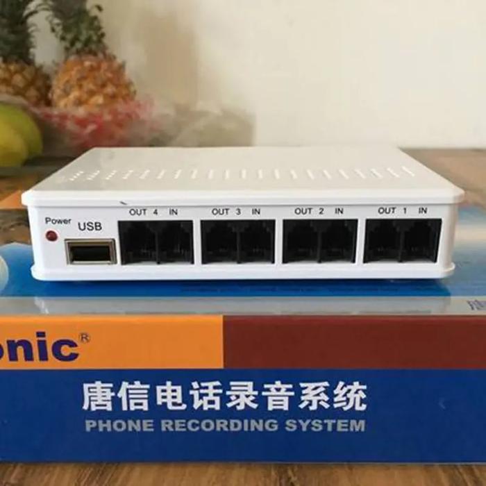 Gambar Tx2006U4 Telephone Call Recording System Equipment Usb Recording dari Zafran SerbaAda undefined Tokopedia