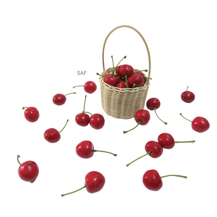 Gambar Buah cherry artificial palsu / properti props foto SAF - 1pcs dari Supplieralasfoto undefined Tokopedia