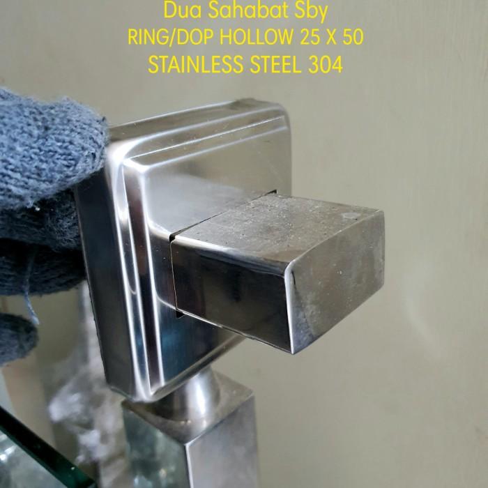 Jual RING TUTUP COVER RING DOP PLENDES HAND RAILING KOTAK STAINLESS 304 ...