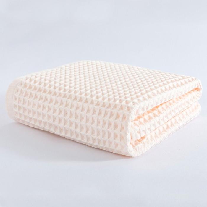 Gambar Hotsale LOKKAD Soft Cotton Waffle Bath Towel Absorbent 70140cm Color Towels Gifts Durable Home Cleaning Towel dari askulstore0110 undefined Tokopedia