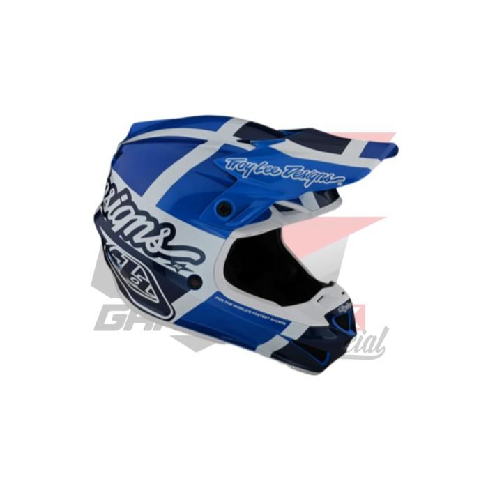 Gambar HELM TLD SE4 POLYACRYLITE HELMET W/MIPS QUATTRO BLUE - S dari GMSMX undefined Tokopedia