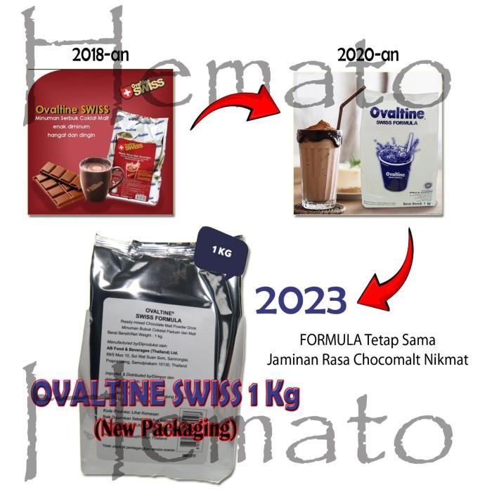 Gambar GoSend ECER & GROSIR Ovaltine Swiss 1Kg (Chocomalt Import) Halal BPOM dari ANGGUNRAHMADANI undefined Tokopedia