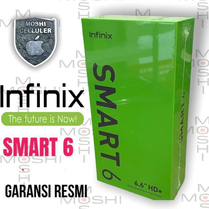 Gambar INFINIX SMART 6 2/32 SMART 6 32 GB | SMART NFC 6 2/32 GB GARANSI RESMI - BLACK 2/32 dari moshimoshicell undefined Tokopedia