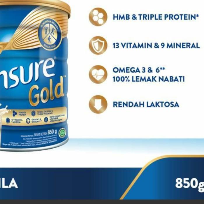 Gambar Susu ensure Rasa Vanila Susu Formula [900 g] -UEENAK dari Afif-Qushoyyi669 undefined Tokopedia