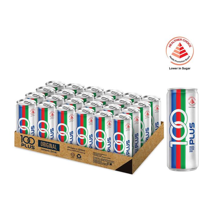 Gambar Hot 100PLUS Isotonic Drink 325ML X 24 dari Dazzle Markets undefined Tokopedia