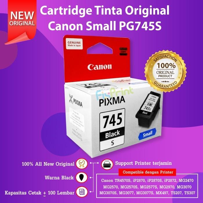 Gambar Canon CL-746s CL746 Small 745s Cartridge Tinta MG2570 MX497 TS3170 - PG745s Black dari FixPrint Indonesia undefined Tokopedia